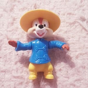 1993 Chip N' Dale Chip Figure Epcot Center McDonald's Happy Meal Toy Vintage